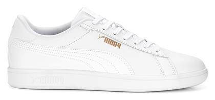 Puma Smash 3.0 Unisex Sneakers Λευκά