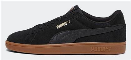 Puma Smash 3.0 Unisex Sneakers Μαύρα