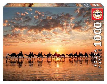 Puzzle Golden Sunset on Cable Beach 2D 1000 Κομμάτια από το Plus4u