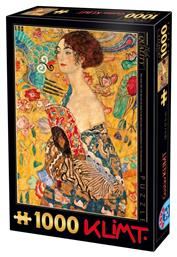 Puzzle Gustav Klimt Lady with a Fan 2D 1000 Κομμάτια από το Plus4u