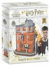 Puzzle Harry Potter Diagon Alley Weasleys’ Wizard Wheezes 3D 62 Κομμάτια από το GreekBooks