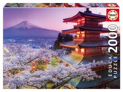 Puzzle Mount Fuji Japan 2D 2000 Κομμάτια από το Plus4u