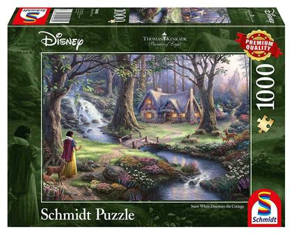 Puzzle Thomas Kinkade Disney Χιονάτη 2D 1000 Κομμάτια από το GreekBooks