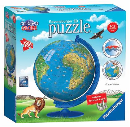 Puzzleball Children's Globe 180pcs για 7+ Ετών Ravensburger από το Plus4u