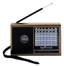 PX-721 Ραδιοφωνάκι Επαναφορτιζόμενο με USB Χρυσό