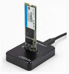 Qoltec Docking Station Σκληρών Δίσκων PCIe/SATA M.2(2230)'' / M.2(2280)'' με σύνδεση USB 3.1 (50313)