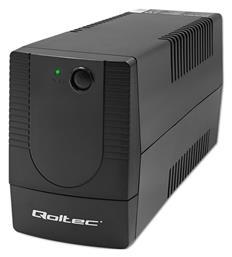 Qoltec FR UPS Line-Interactive 850VA 480W από το e-shop