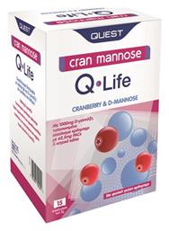 Quest Cran Mannose Cranberry 15 x 3gr από το Pharm24