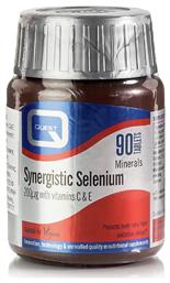 Quest Synergistic Selenium 200μg & Vitamins C & E 90 ταμπλέτες