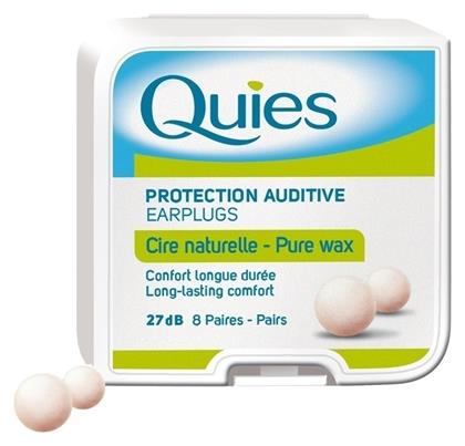 Quies Pure Wax Ωτοασπίδες Κεριού 16τμχ σε Λευκό Χρώμα από το Pharm24