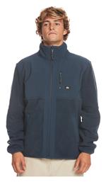 Quiksilver Ανδρική Ζακέτα Fleece με Φερμουάρ Navy Μπλε