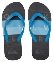 Quiksilver Παιδικές Σαγιονάρες Flip Flops Γαλάζιες Molokai Wolrdblock από το Cosmossport