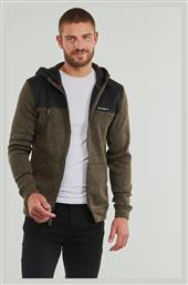 Quiksilver Πλεκτή Ζακέτα Καφέ