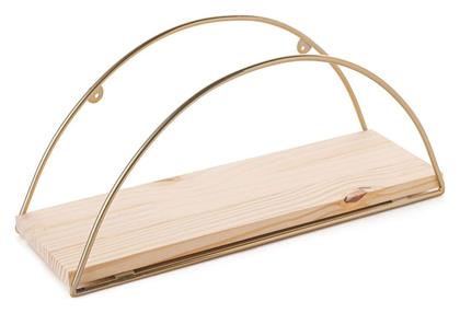 Ράφι Τοίχου Dekoratif 45x15x18εκ. Gold-brown