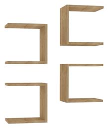 Ράφια Τοίχου Perari 4τμχ 30x19.6x30εκ.