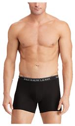 Ralph Lauren Ανδρικά Μποξεράκια Μαύρα 3Pack