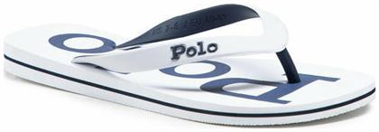 Ralph Lauren Bolt Flip Flops σε Λευκό Χρώμα