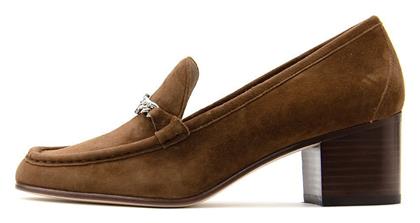 Ralph Lauren Δερμάτινα Γυναικεία Loafers σε Καφέ Χρώμα