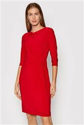 Ralph Lauren Mini All Day Φόρεμα Κοντομάνικο Κόκκινο