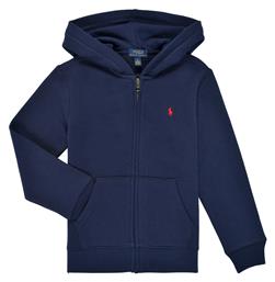 Ralph Lauren Παιδική Ζακέτα Φούτερ με Κουκούλα Navy Μπλε Sidoine