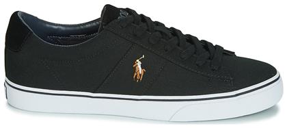 Ralph Lauren Sayer Ανδρικά Sneakers Μαύρα