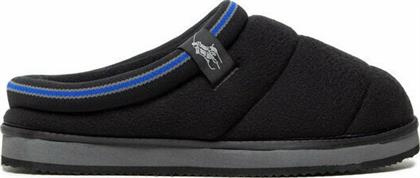 Ralph Lauren Sutton Scuff RF103262 Χειμερινές Ανδρικές Παντόφλες Μαύρες