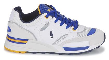 Ralph Lauren Trackstr 200 Γυναικεία Sneakers Λευκά