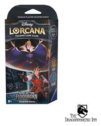 Ravensburger Disney Lorcana Rise Of The Floodborn The Queen & Gaston Deck