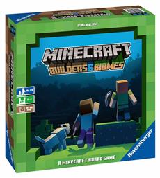 Ravensburger Επιτραπέζιο Παιχνίδι Minecraft Builders & Biomes για 2-4 Παίκτες 10+ Ετών