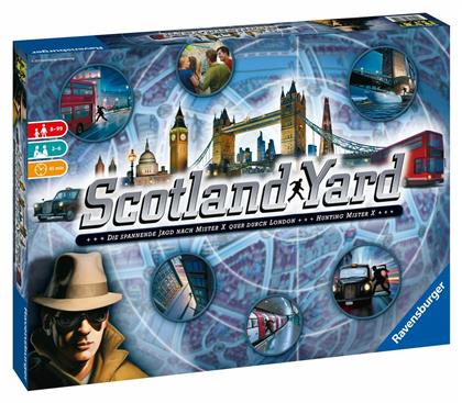 Ravensburger Επιτραπέζιο Παιχνίδι Scotland Yard Mister X για 2-6 Παίκτες 8+ Ετών από το Moustakas Toys