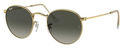 Ray Ban Round Metal Γυαλιά Ηλίου με Χρυσό Μεταλλικό Σκελετό και Πράσινο Φακό RB3447 001 από το Modivo