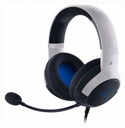 Razer Kaira X for PlayStation Licenced Over Ear Gaming Headset με σύνδεση 3.5mm Λευκό