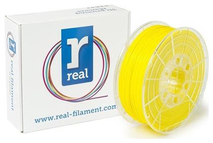 Real Filament PLA 3D Printer Filament 1.75mm Κίτρινο 1kg