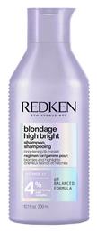 Redken Blondage High Bright Σαμπουάν Διατήρησης Χρώματος 300ml