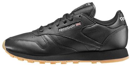 Reebok Classic Leather Γυναικεία Sneakers Intense Black / Gum