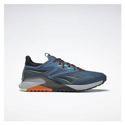 Reebok Nano X2 TR Adventure Ανδρικά Αθλητικά Παπούτσια για Προπόνηση & Γυμναστήριο Steely Blue S23r / Core Black / Smash Orange S23r