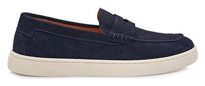 Renato Garini Suede Ανδρικά Loafers σε Μπλε Χρώμα