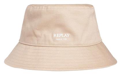Replay Γυναικείο Καπέλο Bucket Μπεζ από το IzyShoes