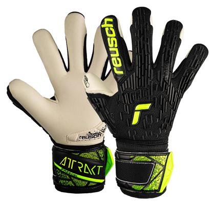 Reusch Attrakt Freegel Gold Finger Support Γάντια Τερματοφύλακα Παιδικά Μαύρα