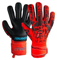 Reusch Attrakt Freegel Silver Finger Support Γάντια Τερματοφύλακα Ενηλίκων Κόκκινα