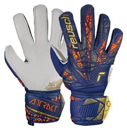 Reusch Attrakt Grip Jnr Γάντια Τερματοφύλακα Παιδικά Μπλε