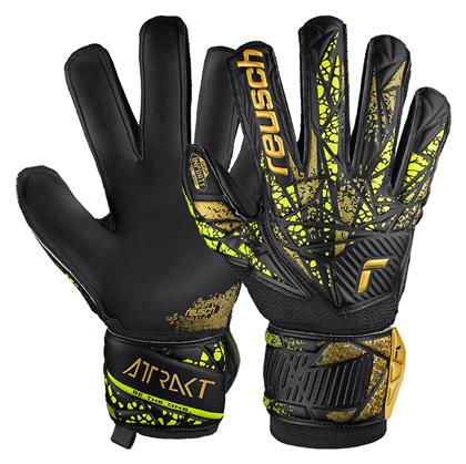 Reusch Attrakt Infinity Finger Support Γάντια Τερματοφύλακα Ενηλίκων Μαύρα από το MybrandShoes