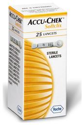 Roche Accu-Chek Softclix Lancets Σκαρφιστήρες 25τμχ