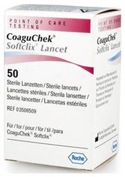 Roche Σκαρφιστηρες Coagucheck Xs Softclix Σκαρφιστήρες 50τμχ