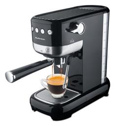 Rohnson Ημιαυτόματη για Αλεσμένο Καφέ Μαύρη R-98014