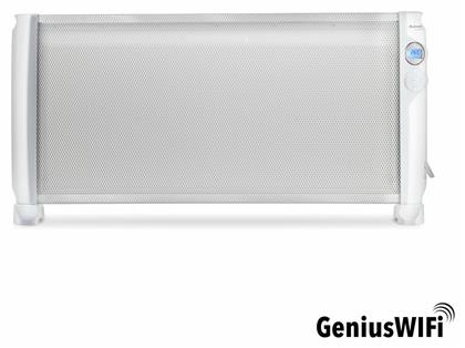 Rohnson R-077 Θερμοπομπός Δαπέδου 2000W Mica με Ηλεκτρονικό Θερμοστάτη και WiFi 92.2x45.5cm Λευκός