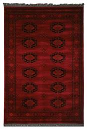 Royal Carpet 6871H Afgan Χαλί Ορθογώνιο με Κρόσια Dark Red