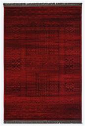 Royal Carpet 7504H Afgan Χαλί Ορθογώνιο με Κρόσια Dark Red