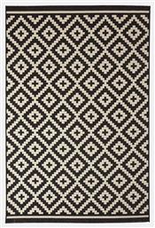 Royal Carpet Flox 721K Καλοκαιρινό Χαλί Ψάθινο Black 160x235εκ.