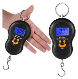 Ruhhy Φορητή Ψηφιακή Ζυγαριά Αποσκευών Μαύρη